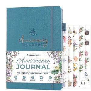 Clever Fox Anniversary Journal